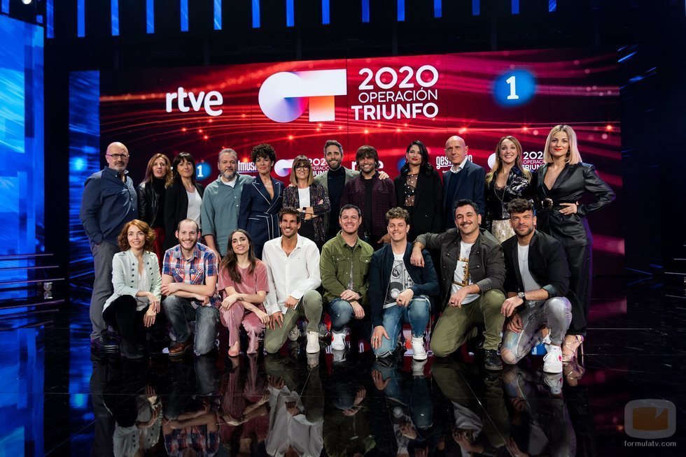 Los profesores y el jurado de 'OT 2020'