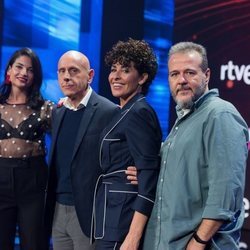 Natalia Jiménez, Javier Llano, Nina y Portu, jurado de 'OT 2020