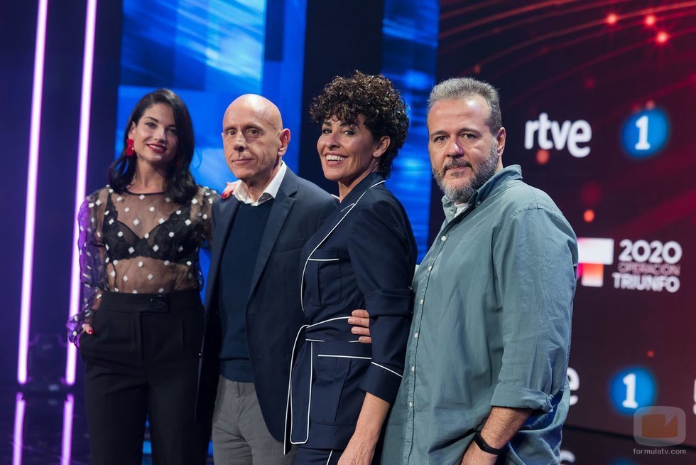 Natalia Jiménez, Javier Llano, Nina y Portu, jurado de 'OT 2020