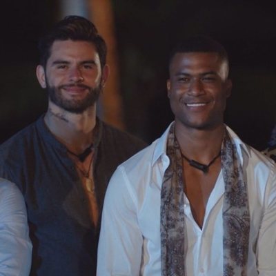 Dayanel, Joy, Jusseth y Lewis, en el primer programa de 'La isla de las tentaciones'