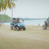 Las parejas de 'La isla de las tentaciones' llegan en coche al primer programa