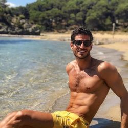 Cesc Escolà, profesor de 'OT 2020', muy sexy en la playa
