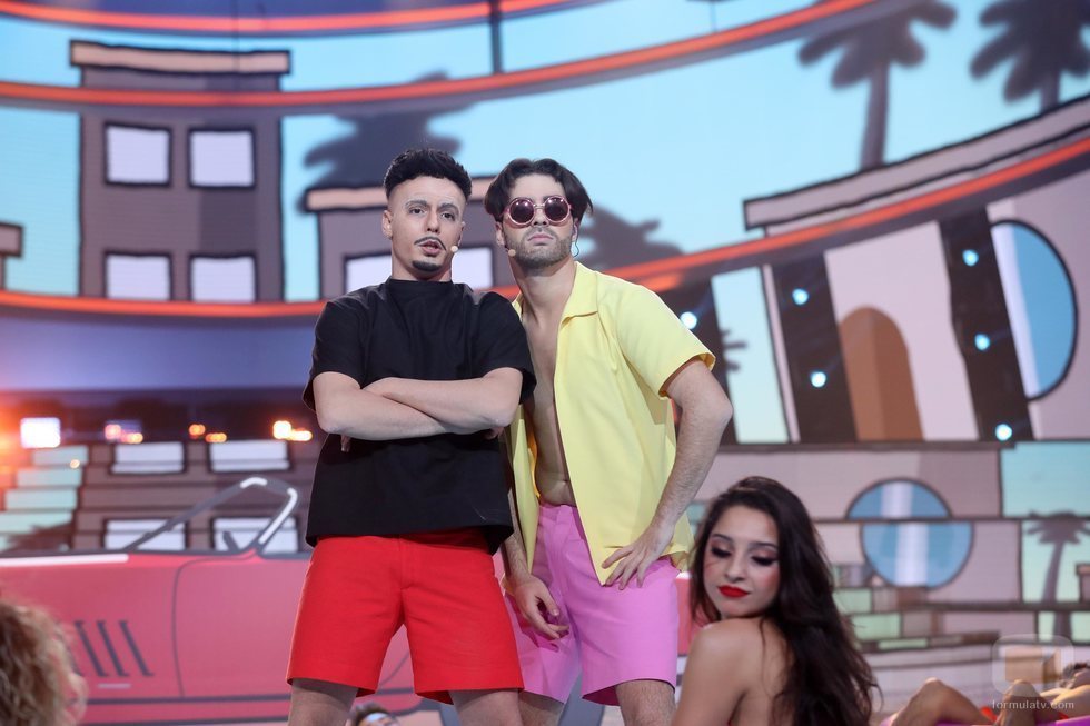 Gemeliers son Don Patricio y Cruz Cafuné en la Gala 1 de 'Tu cara me suena 8'