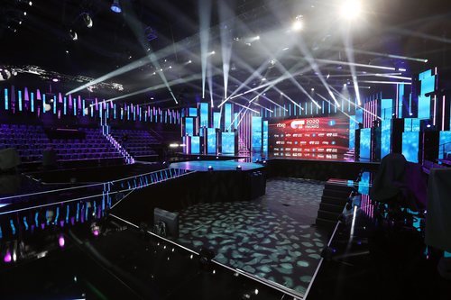 Lateral del foso del plató de 'OT 2020'