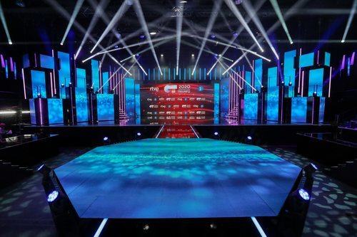 Vista central del plató de 'OT 2020'