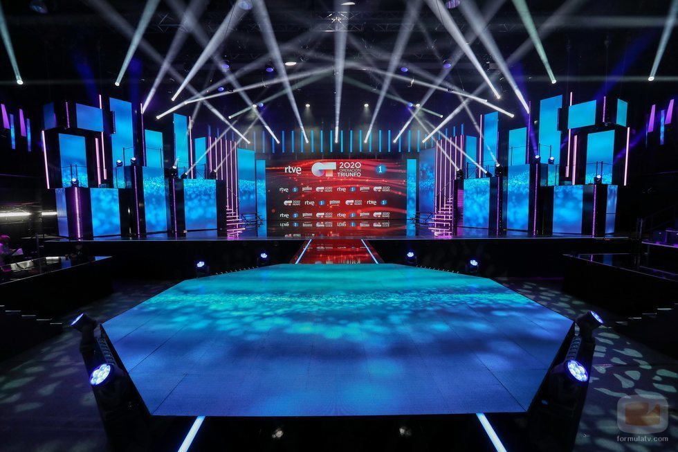 Vista central del plató de 'OT 2020'