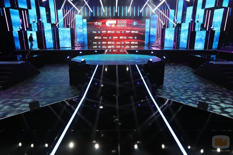 Pasarela del plató de 'OT 2020'