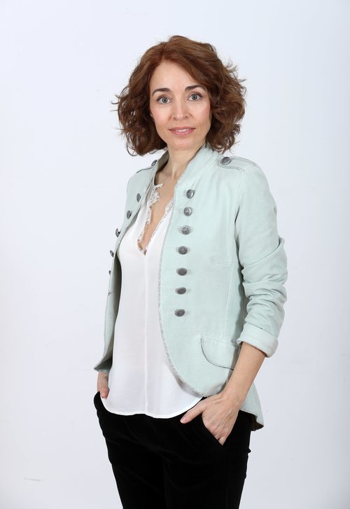 Natalia Calderón, profesora de voz y movimiento en 'OT 2020'