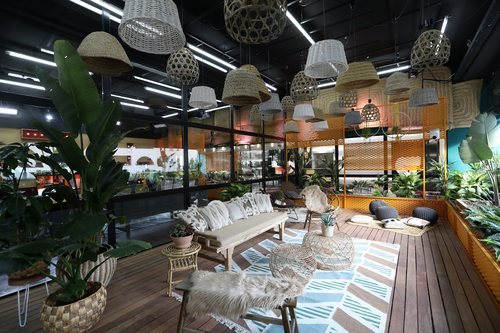 Terraza de la Academia de 'OT 2020'