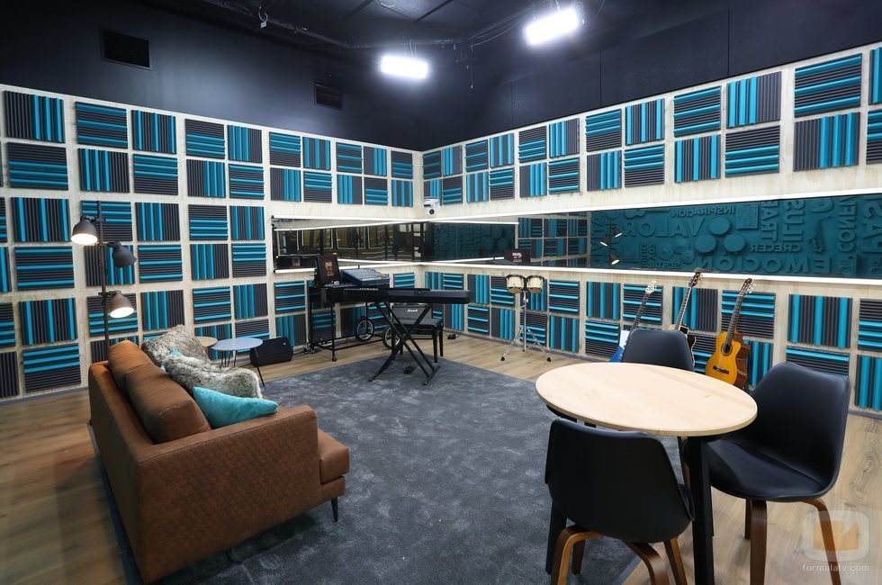 Aula de composición de la Academia de 'OT 2020'