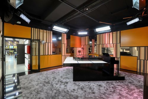 Sala del piano de la Academia de 'OT 2020'