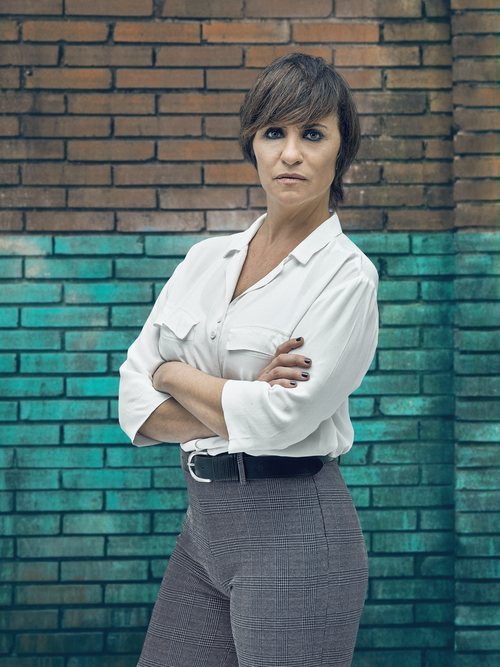 Eva (Melani Olivares) inspectora de Policía en 'Perdida'