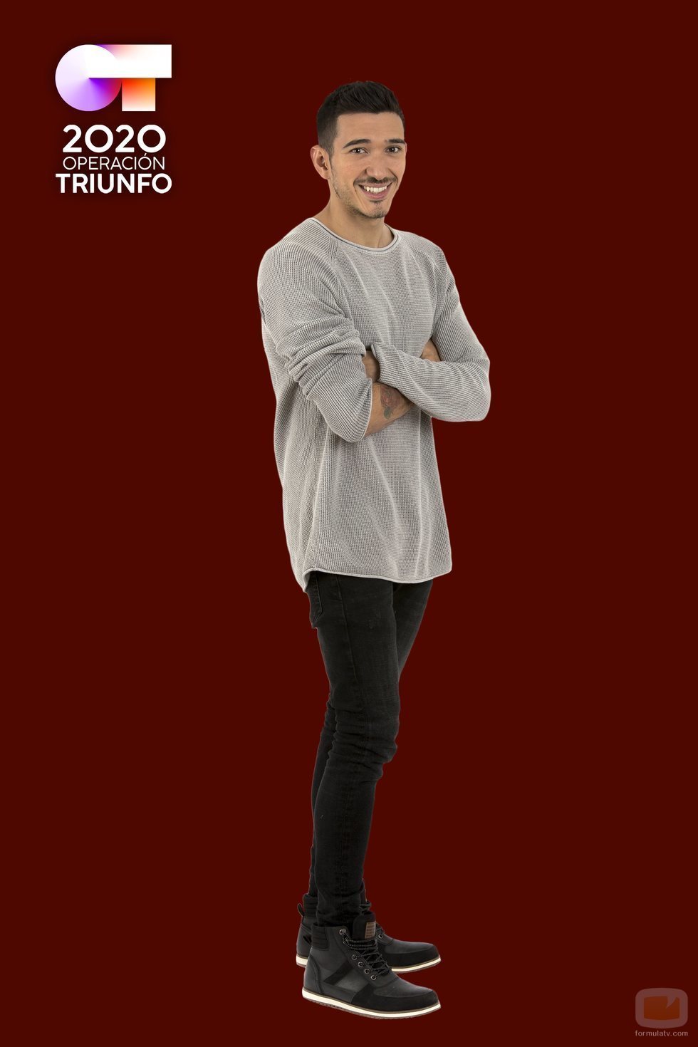  Posado de Bruno Carrasco, concursante de 'OT 2020'