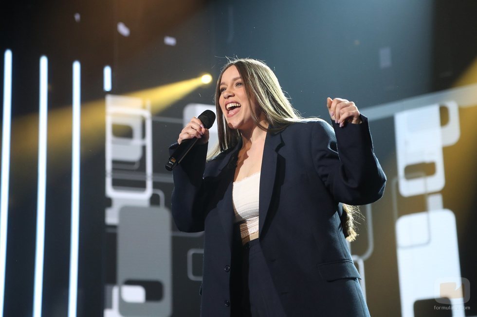 Eva Barreiro canta en la Gala 0 de 'OT 2020'