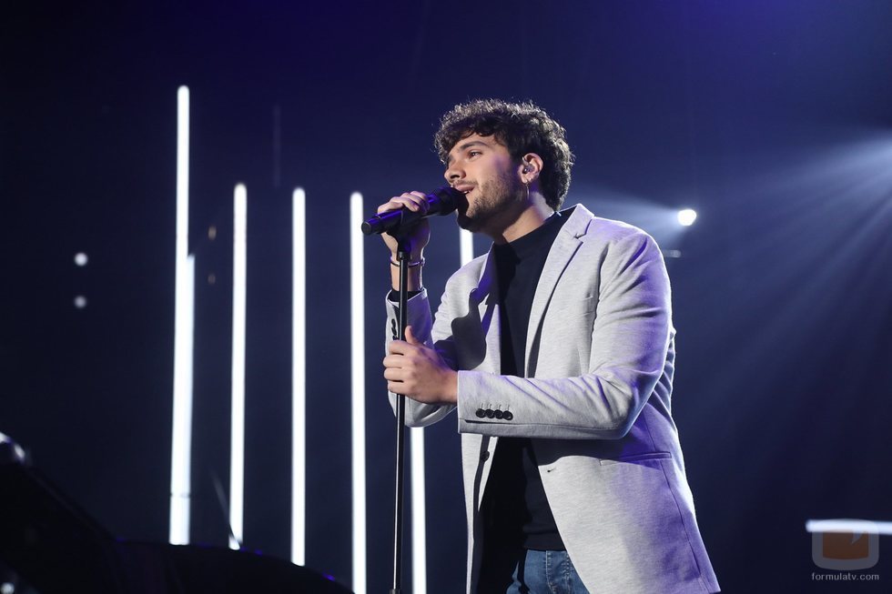 Javy Ramírez, en la Gala 0 de 'OT 2020'