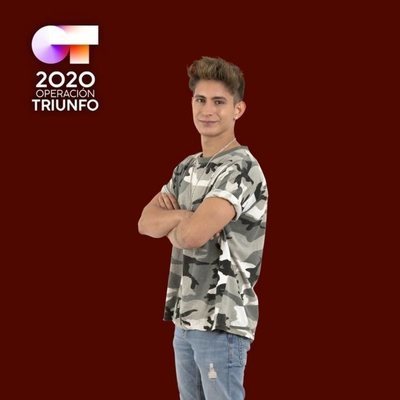 Posado de Nick, concursante de 'OT 2020'