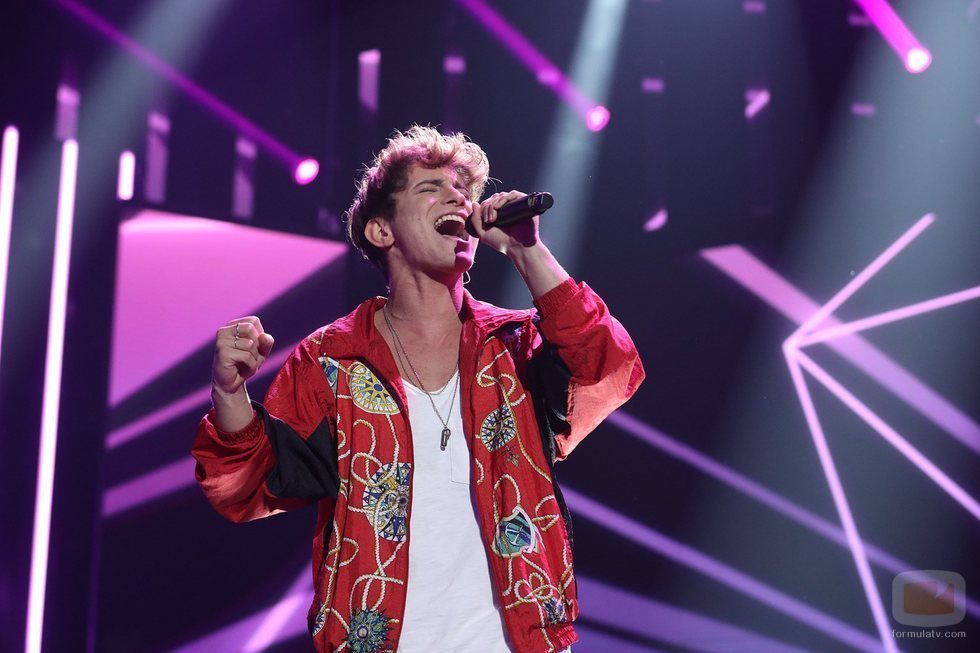 Nicolás Martínez en la Gala 0 de 'OT 2020'