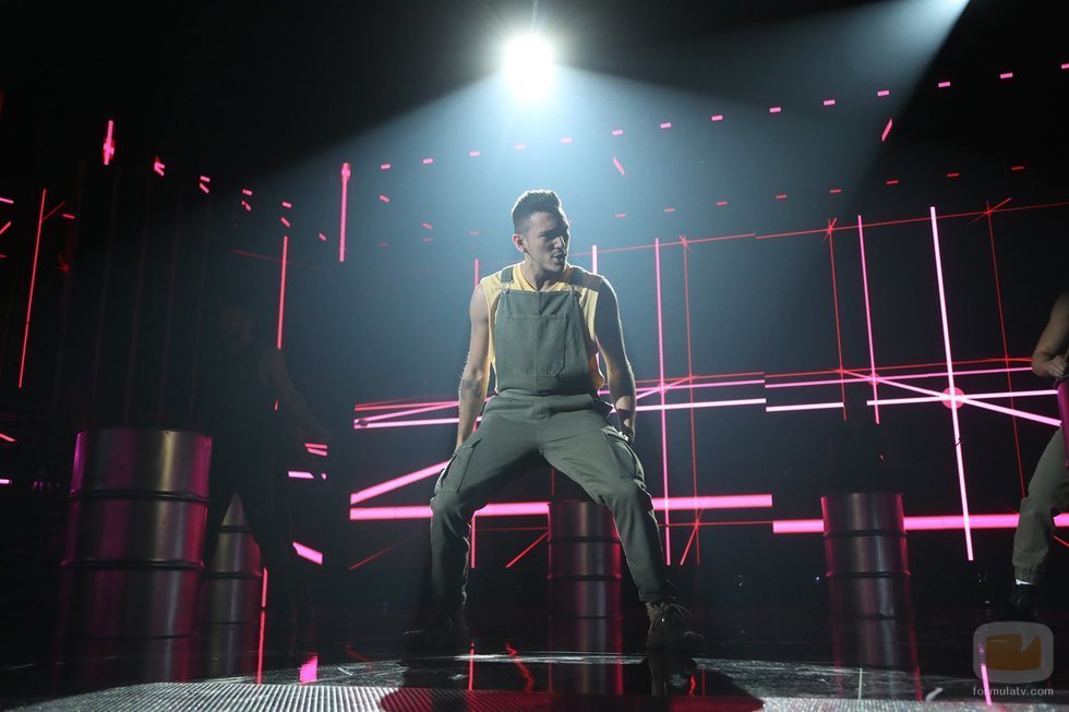 Bruno Carrasco, en la Gala 0 de 'OT 2020'