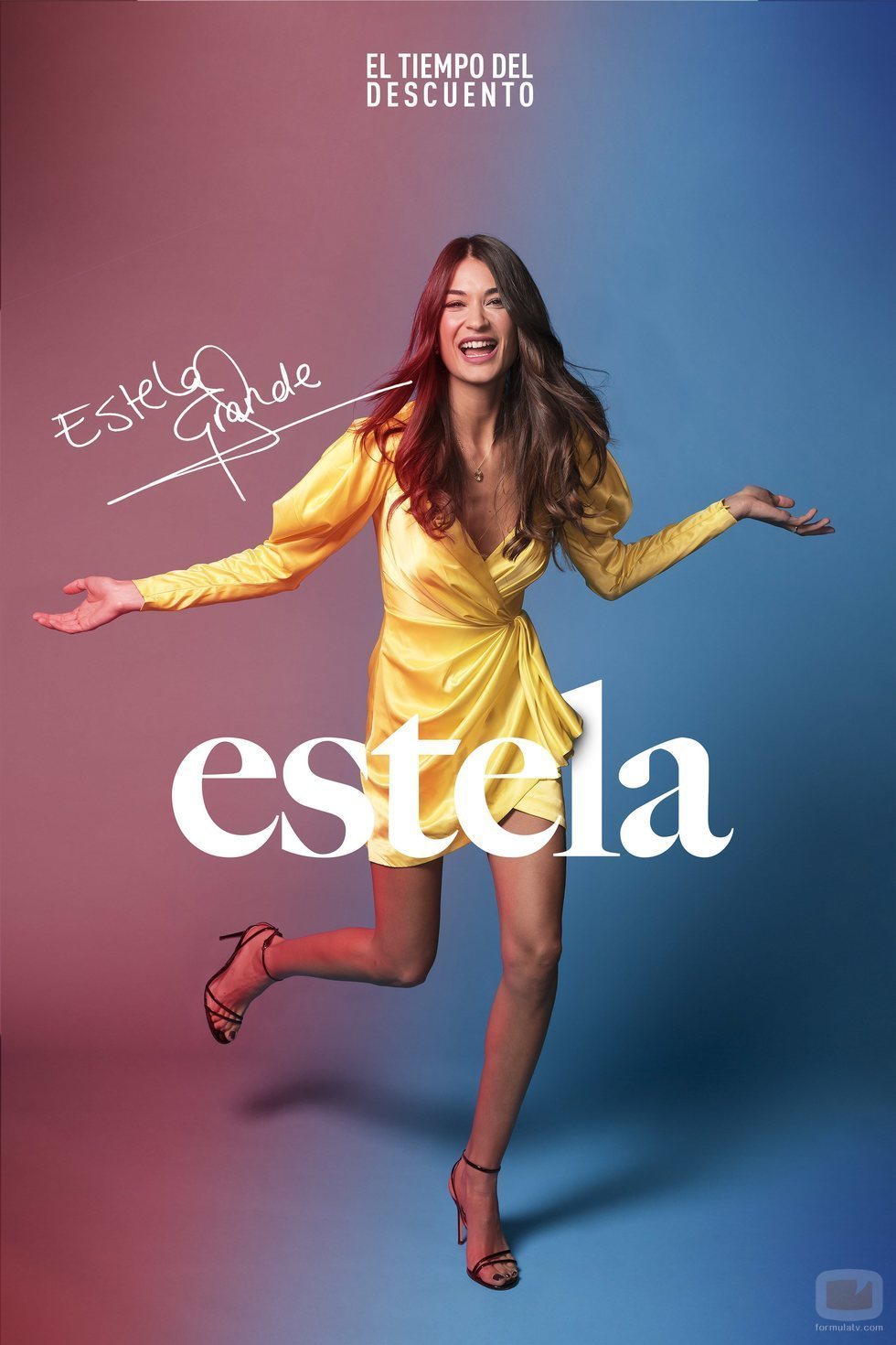 Posado de Estela Grande en El tiempo del descuento'