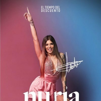 Posado de Nuria Martínez en 'El tiempo del descuento'