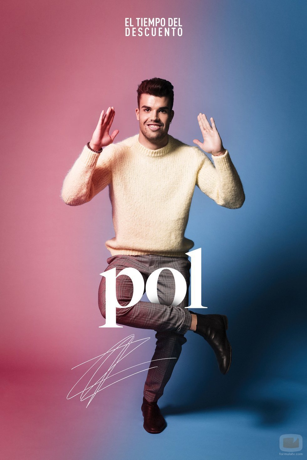 Posado de Pol Badía en 'El tiempo del descuento'