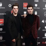 Gemeliers en la alfombra roja de los Premios Feroz 2020
