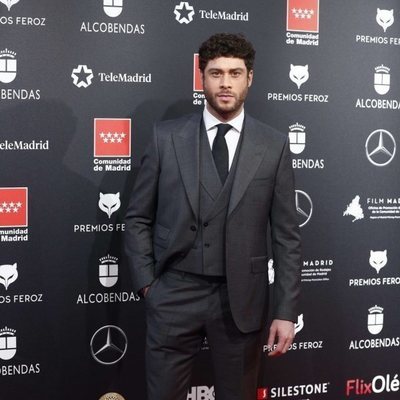 José Lamuño en la alfombra roja de los Premios Feroz 2020
