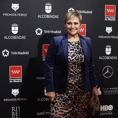 Gloria Serra, presentadora de 'Equipo de investigación', en los Premios Feroz 2020
