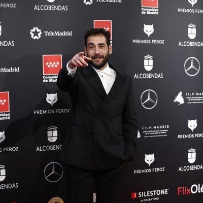 Jesús Carroza en la alfombra roja de los Premios Feroz 2020