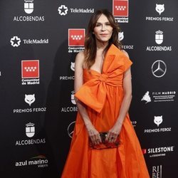 Antonia San Juan posa en la alfombra roja de los Premios Feroz 2020
