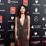 Anna Castillo en la alfombra roja de los Premios Feroz 2020