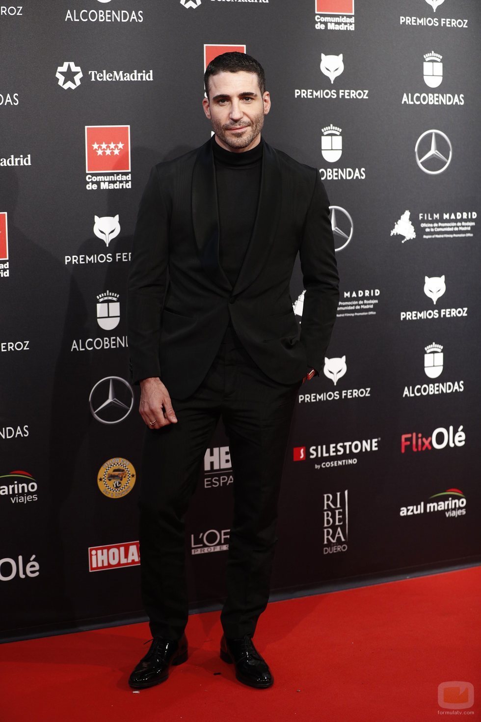 Miguel Ángel Silvestre en los Premios Feroz 2020