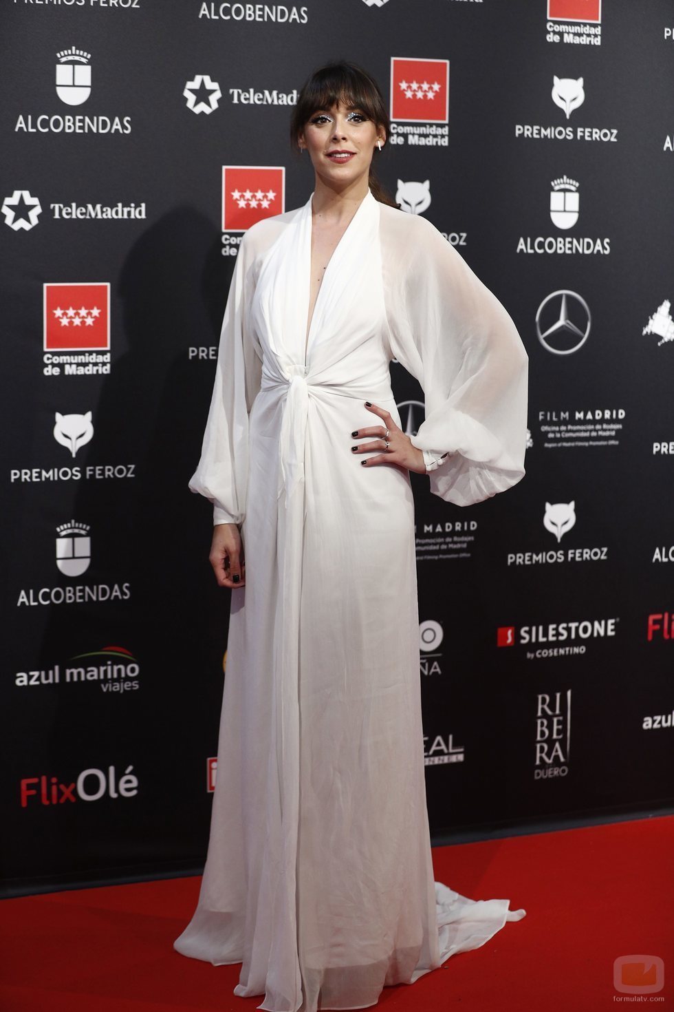 Belén Cuesta en la alfombra roja de los Premios Feroz 2020