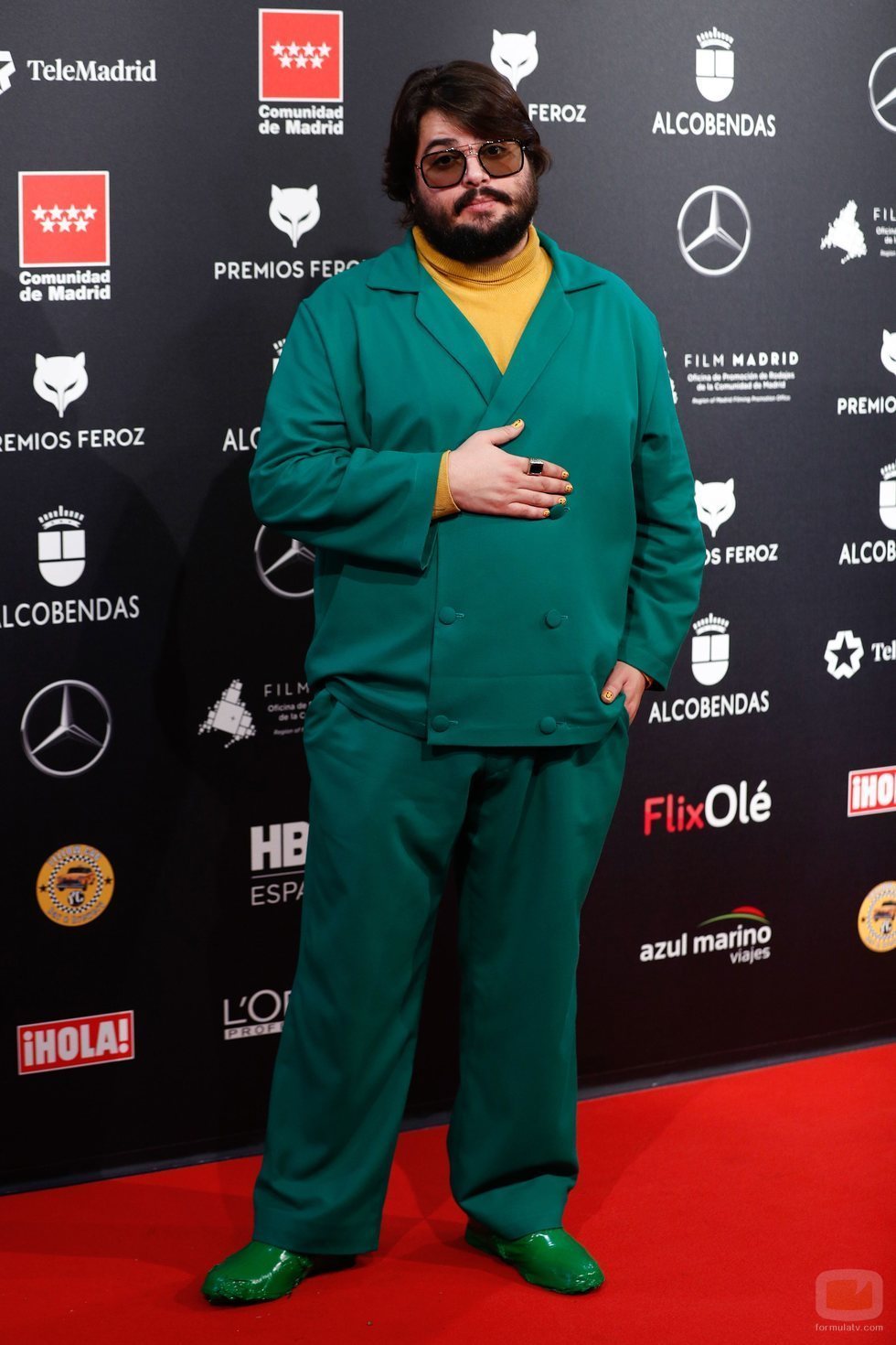Brays Efe en los Premios Feroz 2020