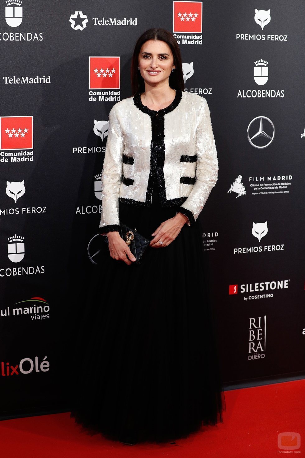 Penélope Cruz en la alfombra roja de los Premios Feroz 2020