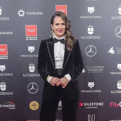 Anna Allen en la alfombra roja de los Premios Feroz 2020