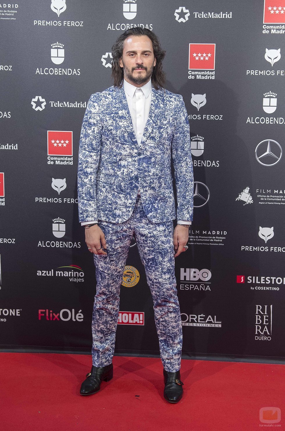 Asier Etxeandía en los Premios Feroz 2020