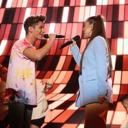 Nick y Eva cantan "Little Talks" en la Gala 1 de 'OT 2020'