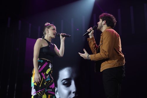 Samantha y Javy cantan "Te espero aquí" en la Gala 1 de 'OT 2020'