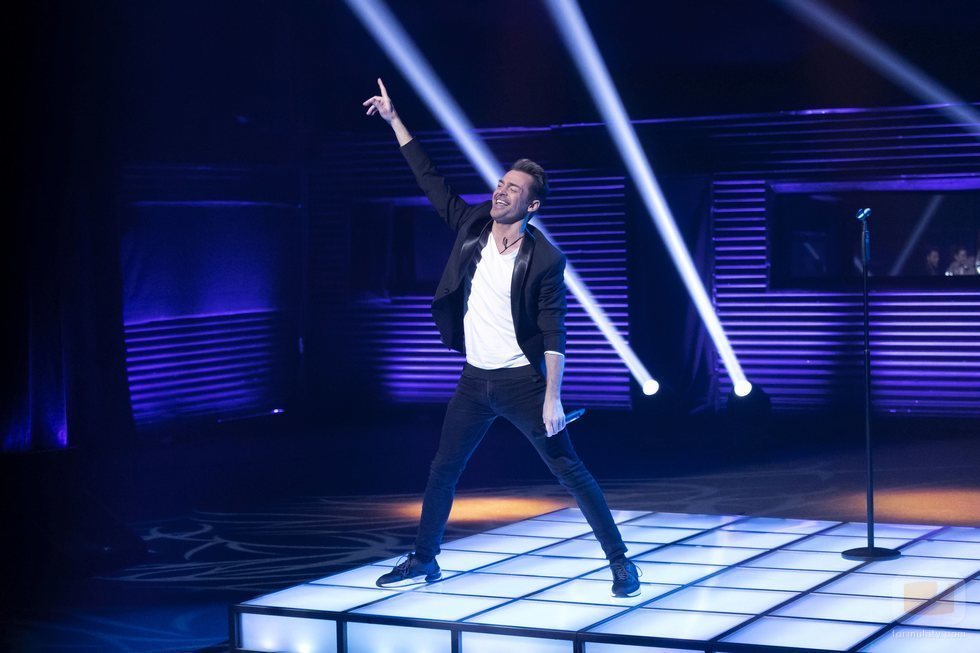 Hugo Castejón baila en la Gala 2 de 'El tiempo del descuento'