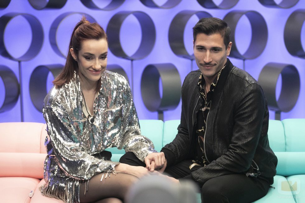 Adara Molinero y Gianmarco en la Gala 2 de 'El tiempo del descuento