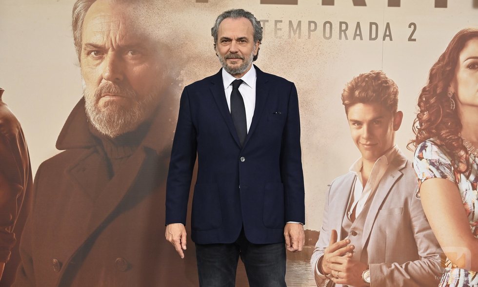 José Coronado en la presentación del final de 'Vivir sin permiso'