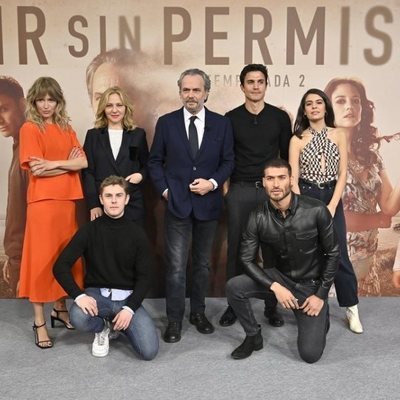 Elenco de 'Vivir sin permiso' en su temporada final