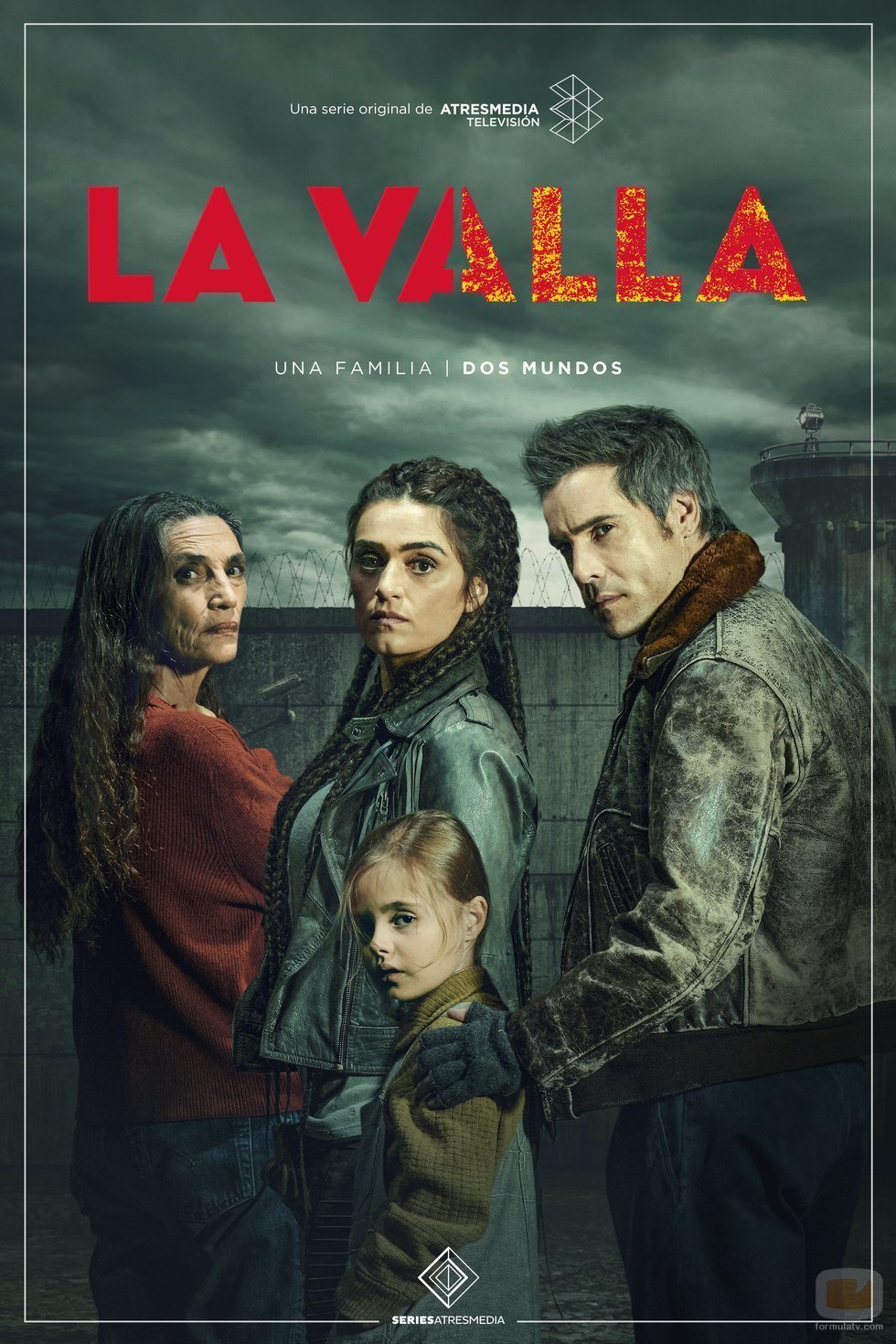 Póster promocional de 'La valla', serie de Atresmedia