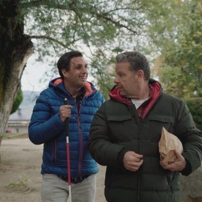 Eric junto a Alberto Chicote en 'Auténticos'