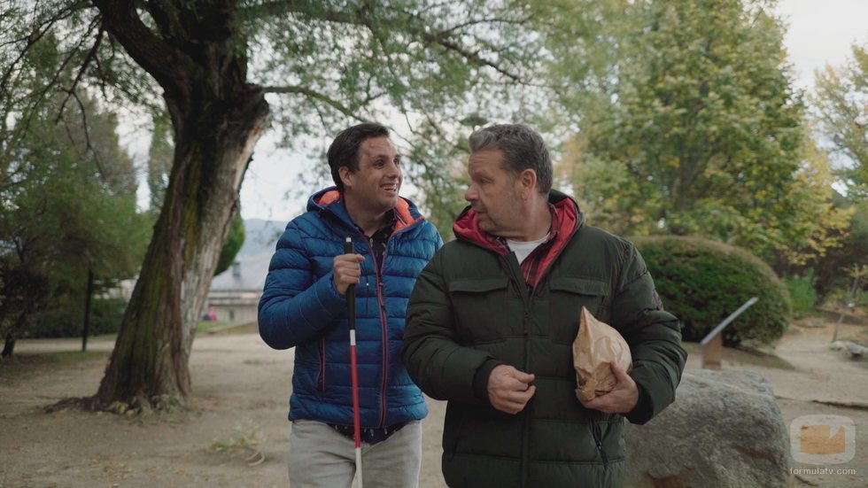Eric junto a Alberto Chicote en 'Auténticos'
