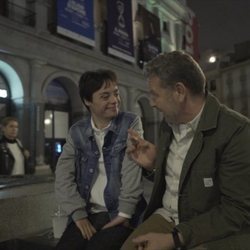 Héctor conversa con Chicote en 'Auténticos'