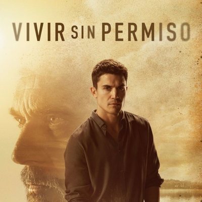 Cartel de Álex González en la temporada final de 'Vivir sin permiso'