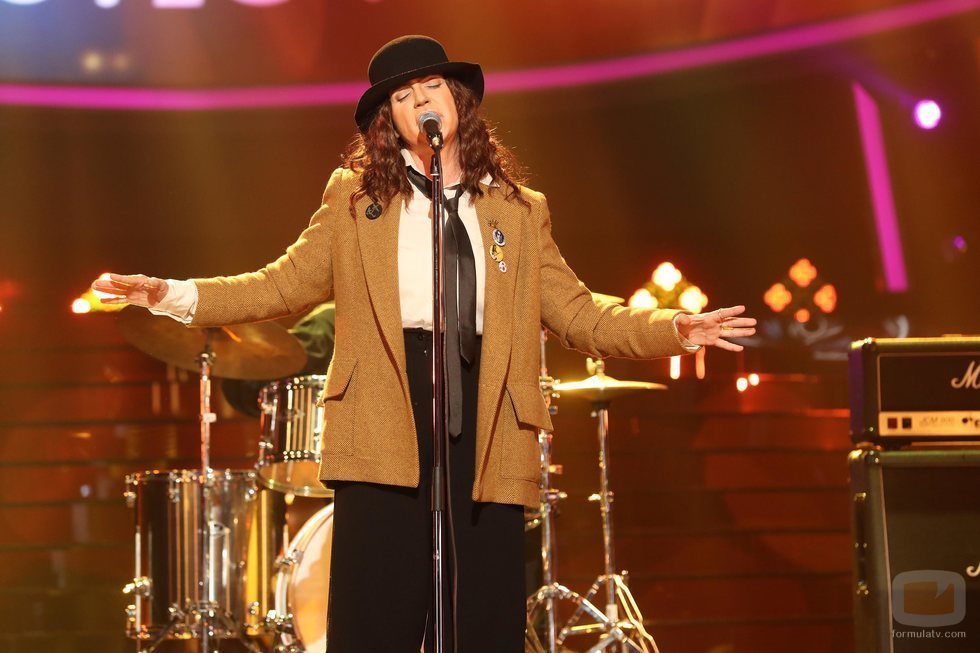 Belinda Washington es Patti Smith en la Gala 3 de 'Tu cara me suena 8'