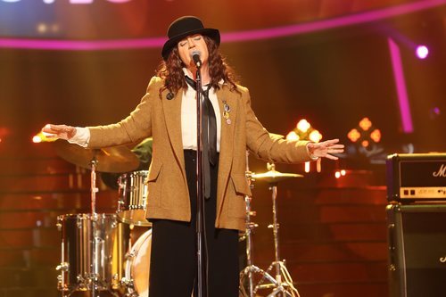Belinda Washington es Patti Smith en la Gala 3 de 'Tu cara me suena 8'